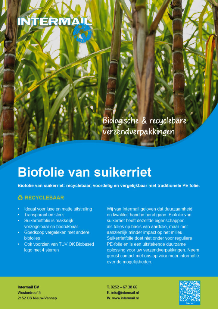 Biofolie van suikerriet | Intermail